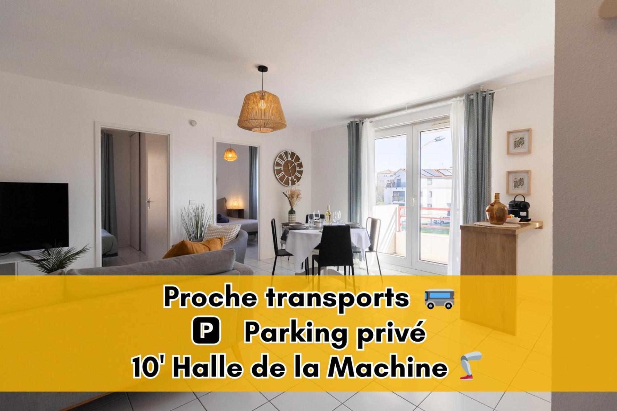 Apartamento L'envolee - Entier Avec Balcon & Parking Prive - So Cozy *